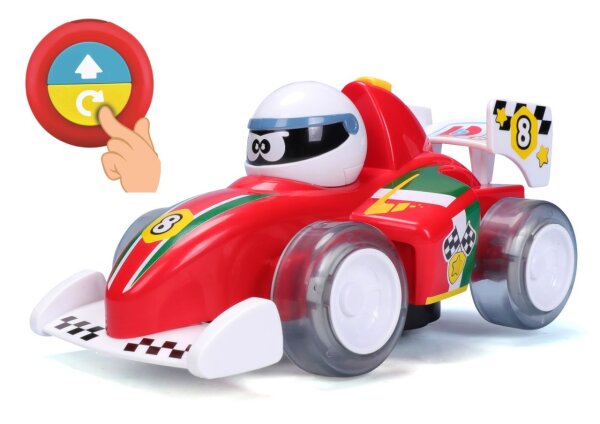 Easy Drift Formula RC rot für Kinder ab 18 Monaten mit Licht und Sound