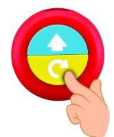 Easy Drift Formula RC rot für Kinder ab 18 Monaten mit Licht und Sound