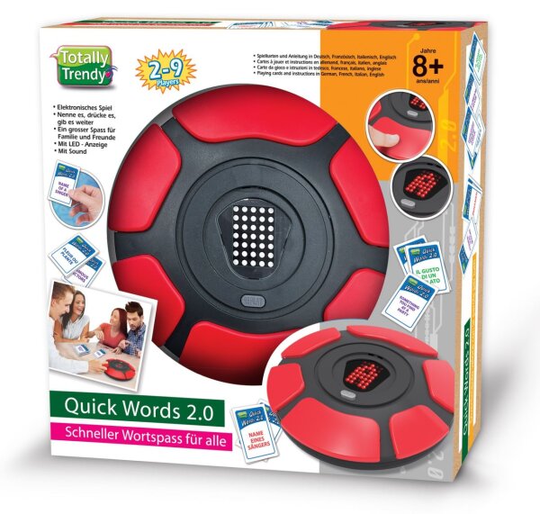 Trendy Quick Words 2.0 - Das digitale Wortspiel für 2-9 Spieler
