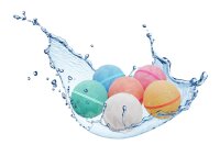 Wiederverwendbare Silikon Wasserbomben 6er Set mit automatischem Verschluss