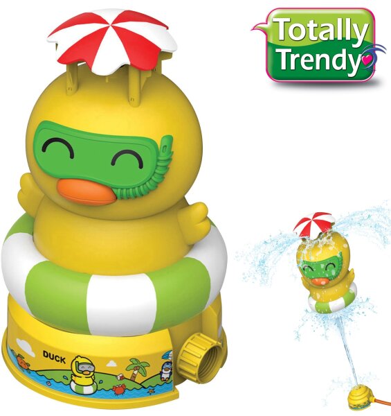 Trendy Wasser Jet Ente Sprinkler für Garten und Spaß im Freien