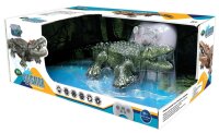 Tech RC Alligator mit leuchtenden Augen und 2.4 GHz Fernbedienung