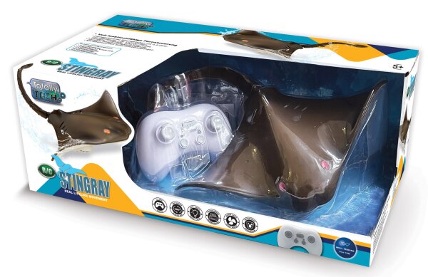 Tech RC Stingray 2.4 GHz mit LED-Lichtern und Fernbedienung für Spaß im Dunkeln