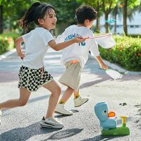 Trendy Frisbee Spielset für Hunde mit 8 Frisbees und 2 Fangnetzen