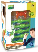 Trendy Silikon Pop Darts PRO - Wurfspiel für...