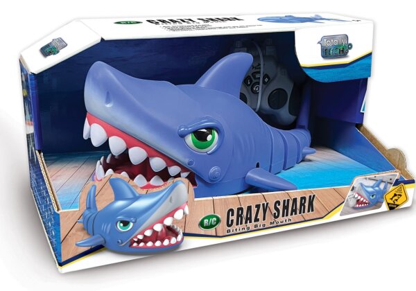 RC Crazy Shark 2.4 GHz ferngesteuert mit Musik und Demo Modus