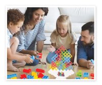 Trendy Tetra Tower Balancing Game for the Whole Family -...
