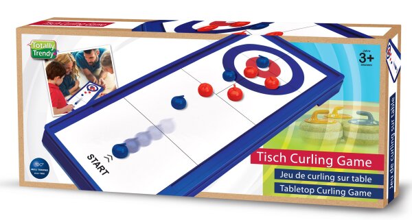 Trendy Tisch Curling Spiel mit 8 Steinen für spannende Wettkämpfe