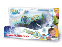 Smoke Bubble Stick Cool Bubble Machine with Fog and Light...