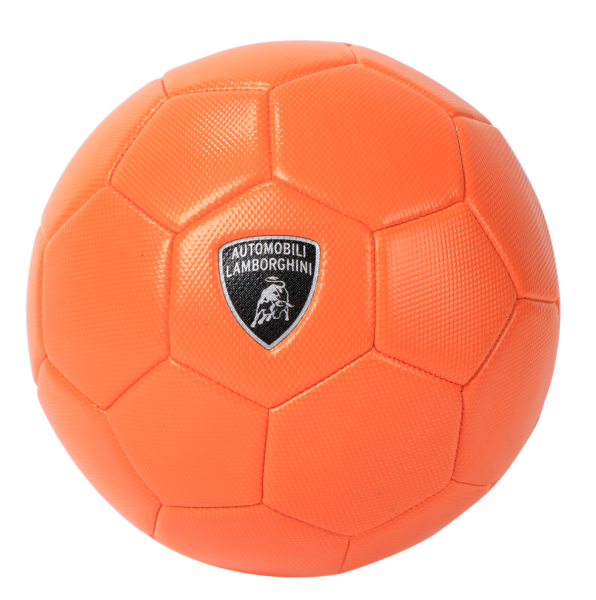 Lamborghini Fußball Größe 5 orange - Hochwertiger Spielball für Profis