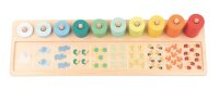 Counting and Matching Board for Early Math Exercises and Learning Games