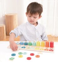 Counting and Matching Board for Early Math Exercises and Learning Games