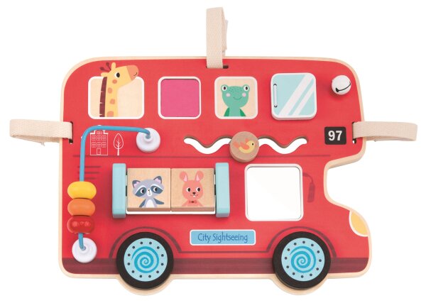 Motorikbrett zum Aufhängen für Kleinkinder von Spielba - Entdecken und Spielen