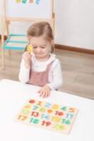 Zahlen-Puzzle 0-20 für Kinder - Motorik fördern und spielend lernen