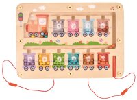 2 in 1 Motor Skills Board with Learning Writing Aid Made...