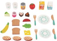 Wooden Picnic Basket with Accessories for Creative...