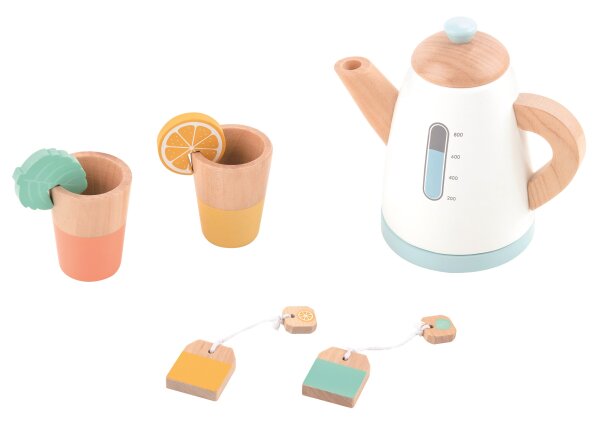 Tee-Set für die perfekte Tee-Party mit Teekanne und Tassen