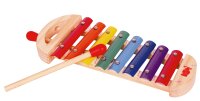 Klassisches Metallophon aus Sperrholz mit 8 Tönen...