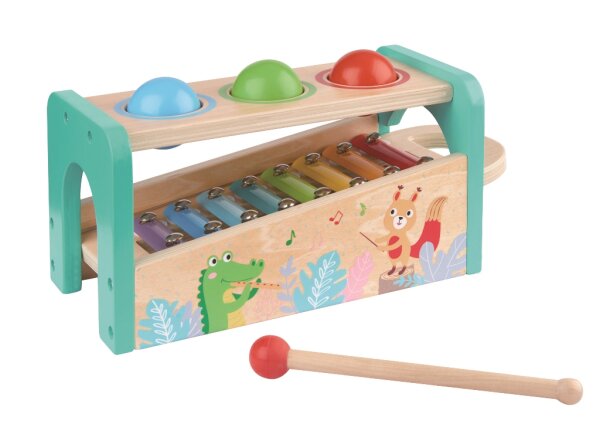 Hammer Game with Xylophone for Kids - Enhances Fine Motor Skills and Musicality
