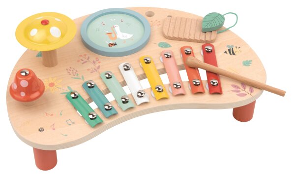 Musik Activity Tisch für Babys und Kleinkinder mit Instrumenten und Spielspaß