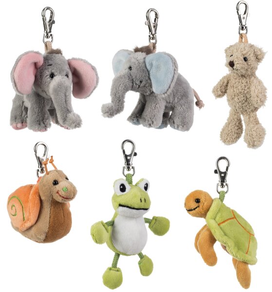 Niedlicher Plüsch-Anhänger 2023 mit Karabiner - Hochwertig designt in Deutschland