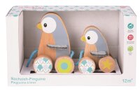 Pull-Along Penguins made of 100% FSC Wood for Sustainable Fun