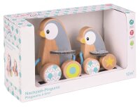 Pull-Along Penguins made of 100% FSC Wood for Sustainable Fun