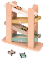 Holz Auto-Überschlagbahn mit 4 Autos für...