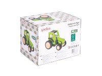 Holz-Traktor mit Figur von Spielba 100% FSC zertifiziert für Kinder
