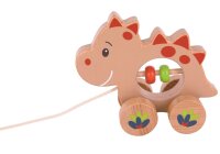 Nachzieh Dino Stegosaurus aus nachhaltigem FSC Holz...