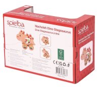 Nachzieh Dino Stegosaurus aus nachhaltigem FSC Holz für Kinder