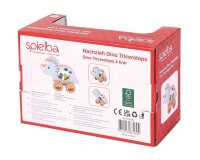 Nachzieh Dino Triceratops aus 100% FSC Holz für kleine Entdecker