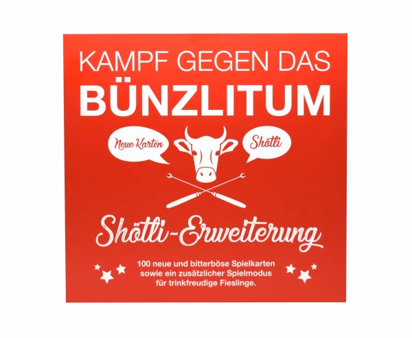 Kampf gegen das Bünzlitum - Shötli-Erweiterung für spannende Spielabende