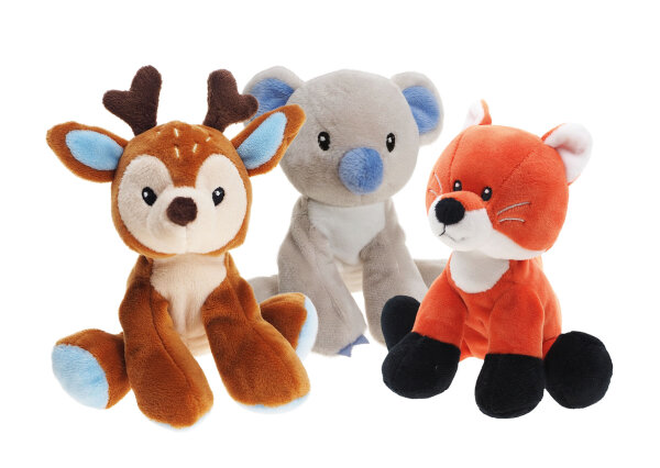 Niedliche Plüschtiere Reh, Fuchs und Koala 15cm für Kinder und Erwachsene