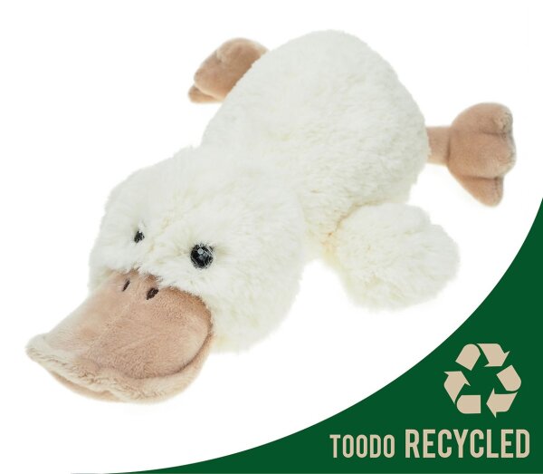 Flauschige Plüschente 30cm aus der Nature Collection - Swiss Design