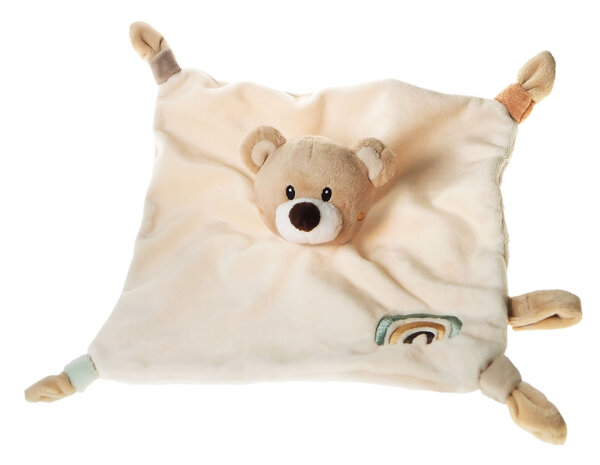 Nuscheli Bär Schmusetuch im Hasen Design für Babys und Kleinkinder
