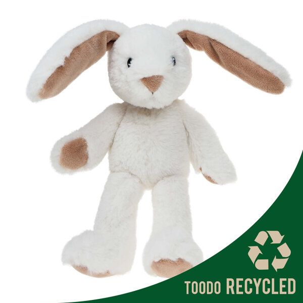Idis Plüschtier Hase 18cm aus 100% recyceltem Polyester waschbar