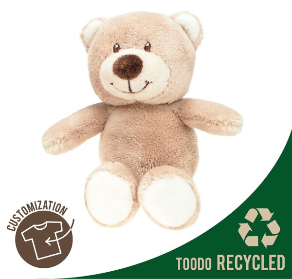 Swiss Line Bär 20cm aus 100% recyceltem Polyester waschbar 30 Grad