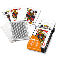Pokerkarten 55 Blatt inkl. 3 Joker in Faltschachtel mit...