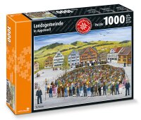 Puzzle 1000 Teile Landsgemeinde Appenzell 70x50cm von...