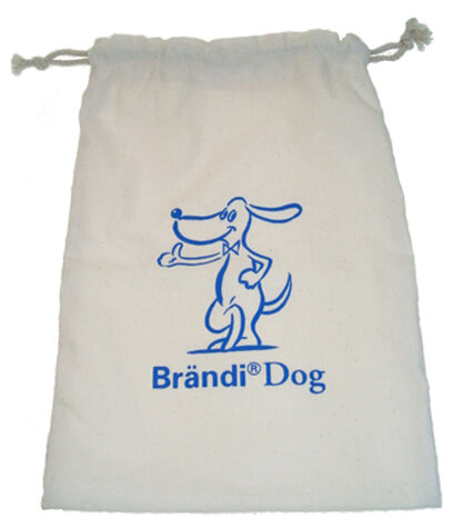 Brändi Dog Original Stoffbeutel mit Kordelverschluss - Leicht und Praktisch