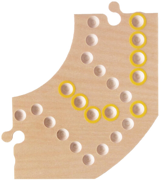 Gelbes Segment für Brändi Dog Ersatzteil 1x für Grundversion