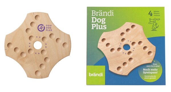 Brändi Dog Plus 4er-Set für noch mehr Spielspaß und Taktik