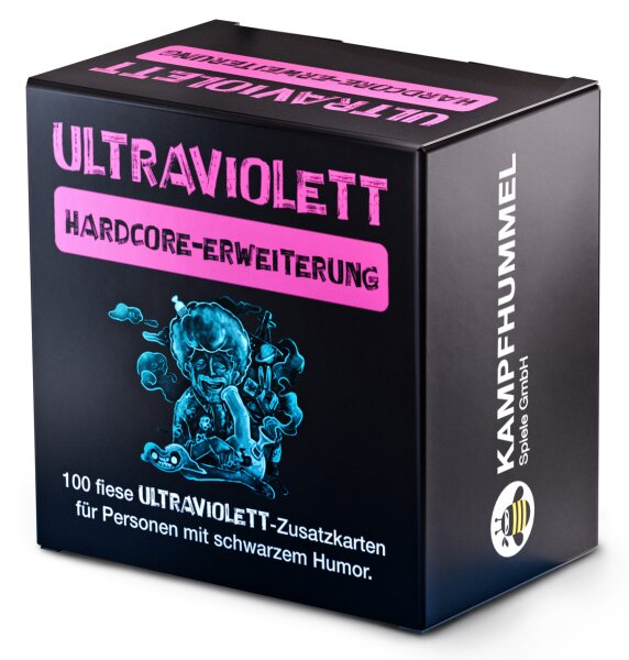Ultraviolet Hardcore Expansion with 100 New Cards for Endless Fun