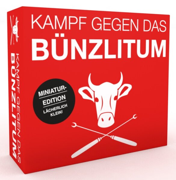 Kampf gegen das Bünzlitum Miniatur Edition - 600 Karten im kompakten Format
