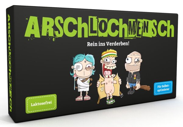 Arschlochmensch - Das Spiel für die ultimative Charakterentwicklung im Erwachsenenalter