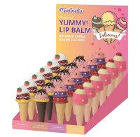Yummy Lip Balm in Eiscremeform für Kinder mit köstlichen Düften