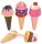 Yummy Ice Cream Shaped Lip Balm for Kids with Delicious Scents