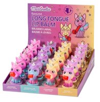 Unicorn Long Tongue Lip Balm in Various Flavors