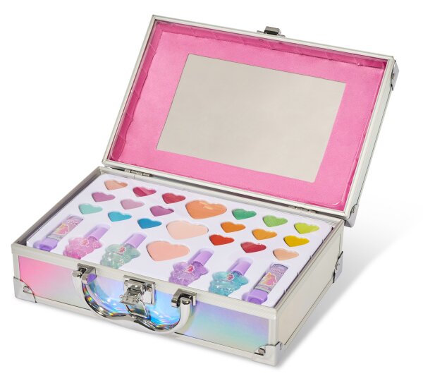 Unicorn Perfect Traveller Set mit 9 Lidschatten, 9 Lipgloss und mehr